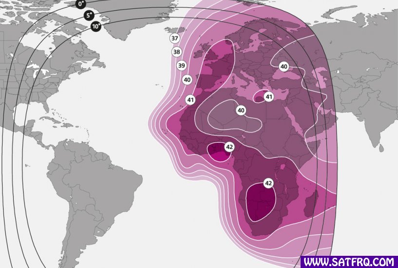 SES 4 East Hemi C Band Abdeckung