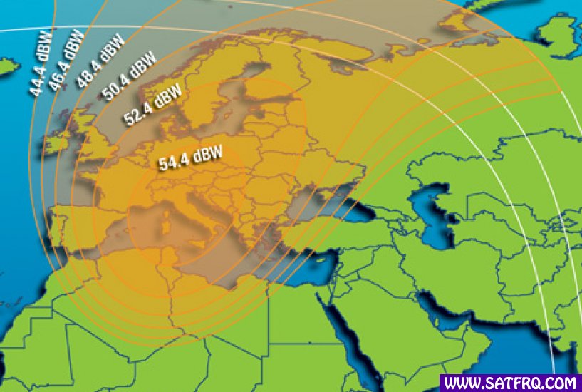 Intelsat 10-02 Spot 3 3X Abdeckung