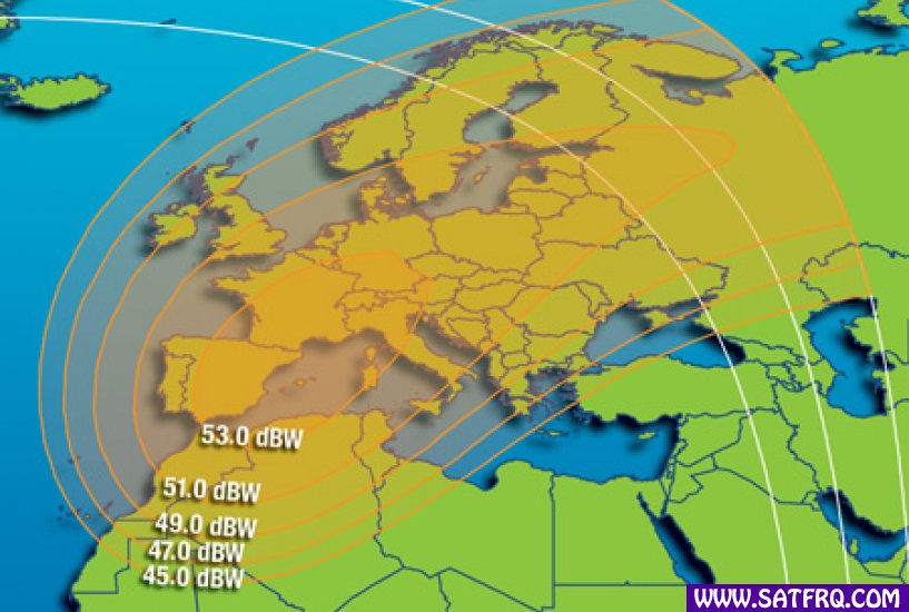 Intelsat 905 Spot 2 Abdeckung