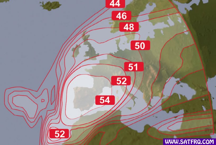 Hispasat 30W-4 Europe Beam