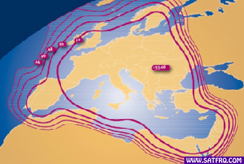 Hellas Sat 2 F1 Kapsama Alanı