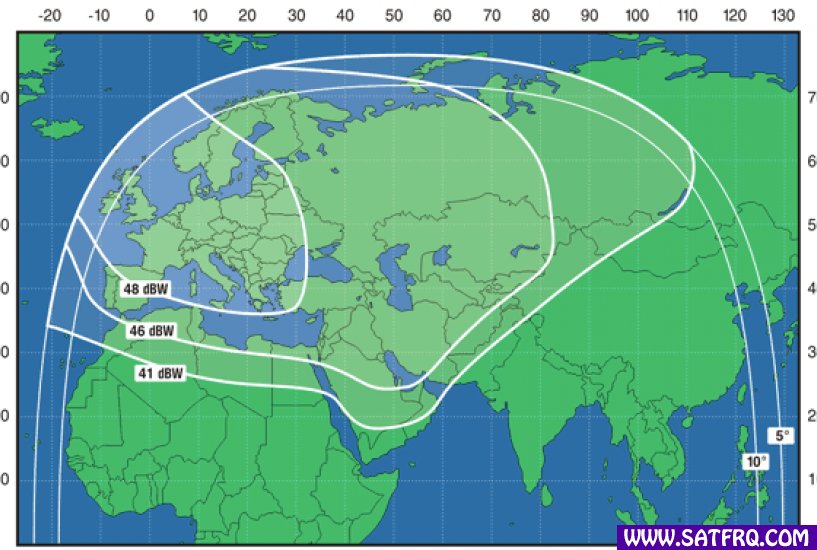 Express AM22 Wide Europe Beam