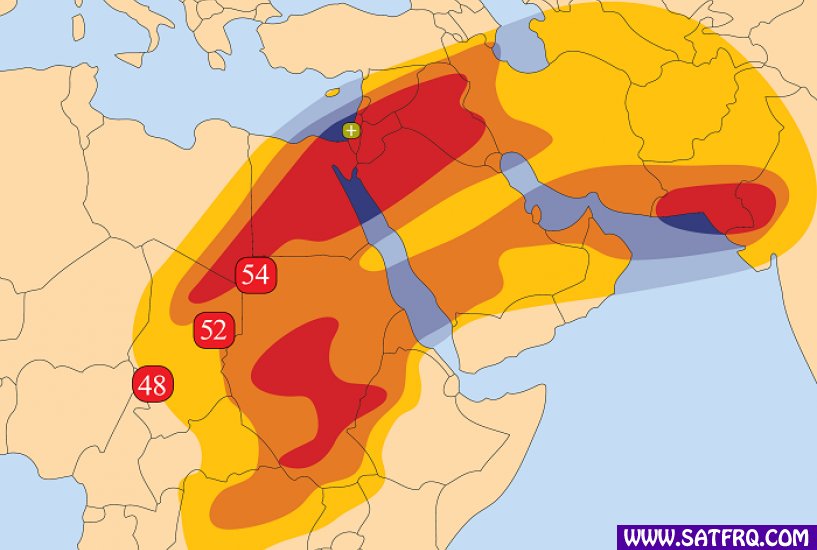 Amos 7 Middle East Beam