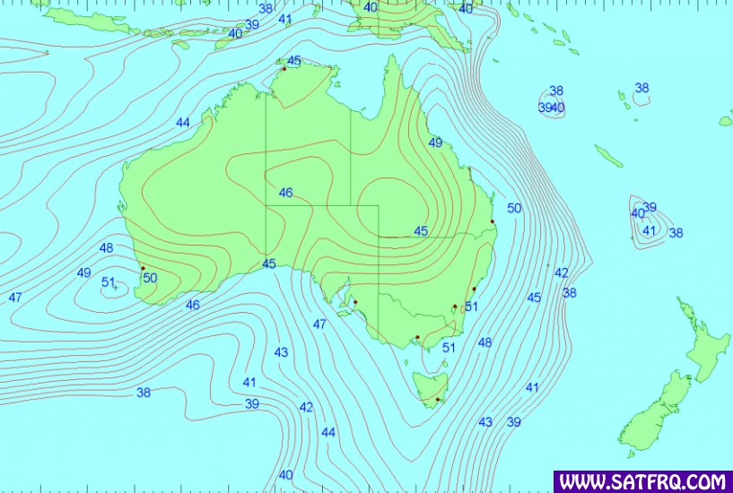 Optus 10 FNB Beam