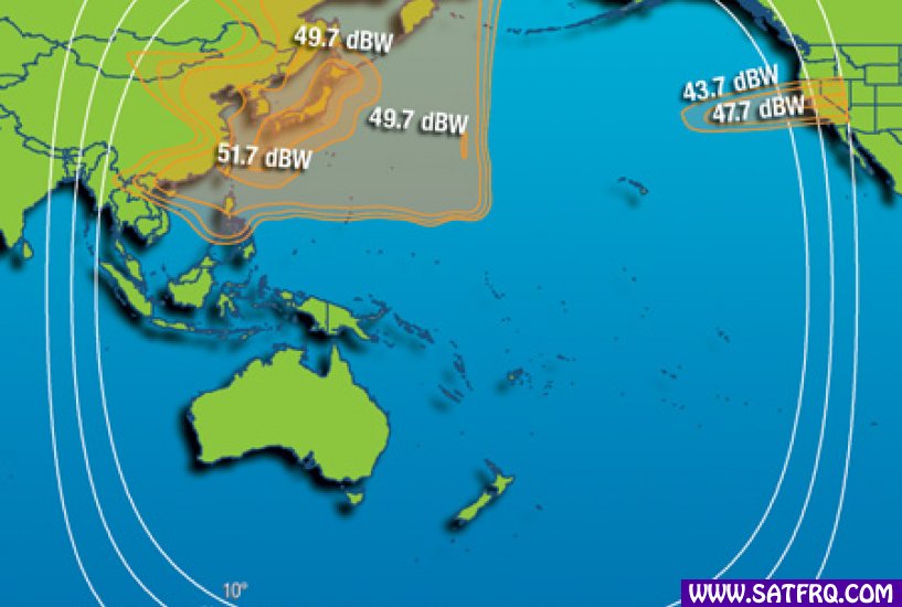 Intelsat 19 Northwest Pacific Beam