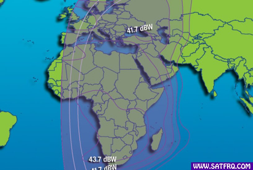 Intelsat 22 C Band West Hemi Kapsama Alanı