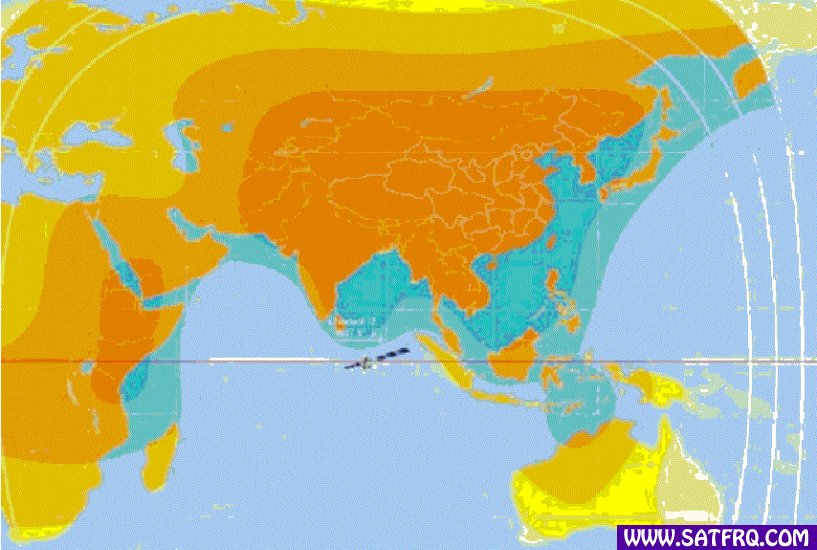 ChinaSat 12 C Band Abdeckung