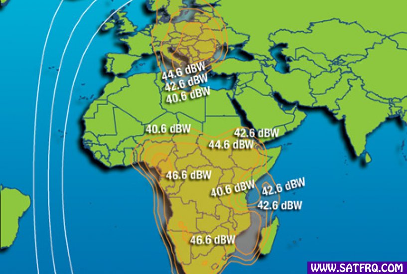 Intelsat 10 Europe Africa Beam