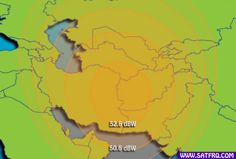 Intelsat 906 Spot 1 Beam