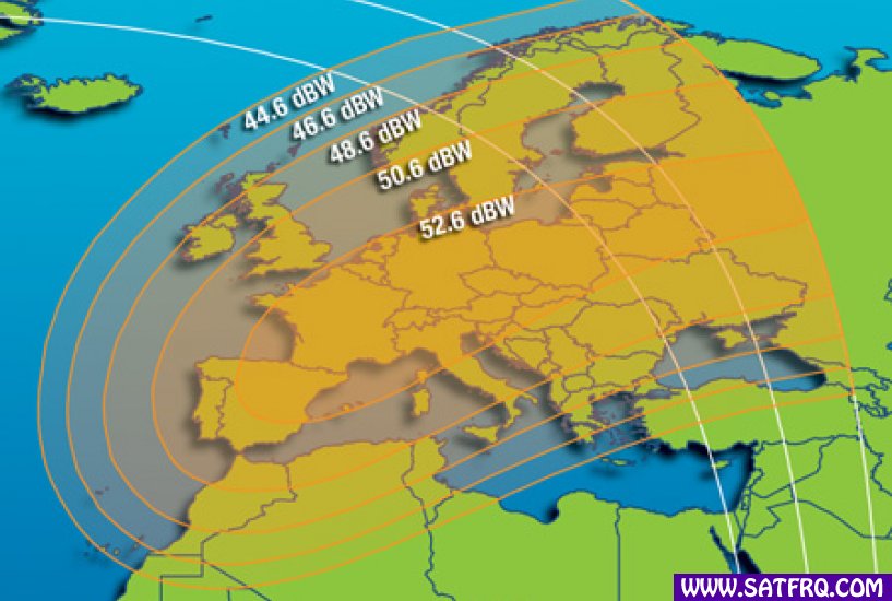 Intelsat 903 Spot 1 Kapsama Alanı