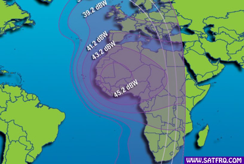 Intelsat 14 C Band Europe Africa Abdeckung