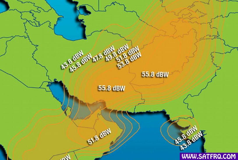 Intelsat 26 West Asia Abdeckung