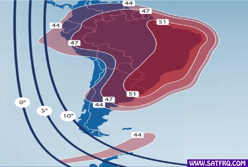 Telstar 12 Vantage Brazil Beam