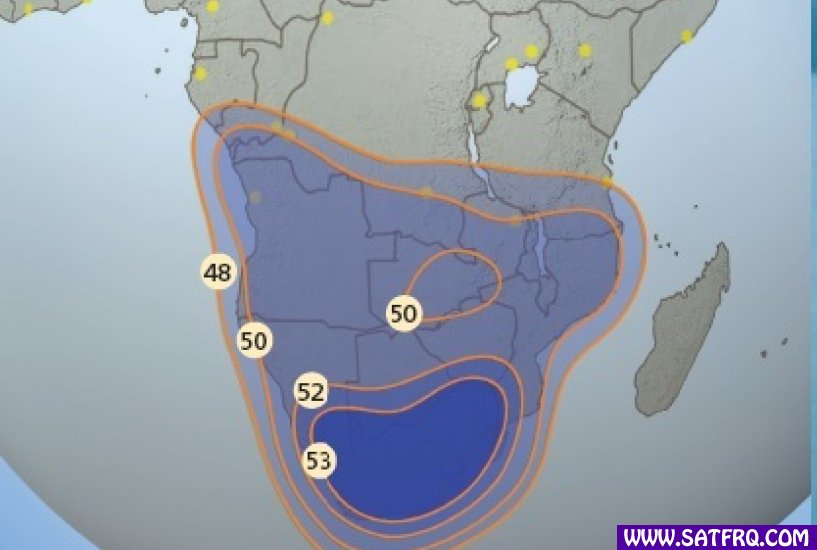 Hellas Sat 3 South Africa Abdeckung