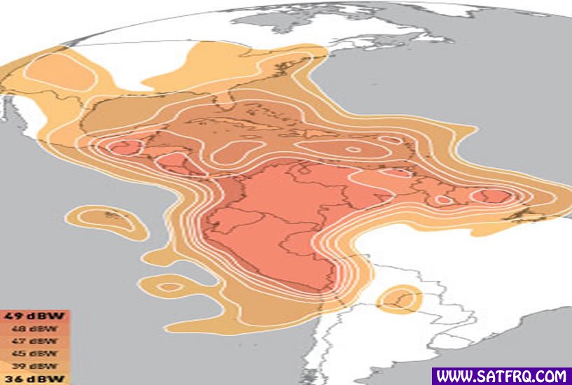 Eutelsat 65 West A America Abdeckung