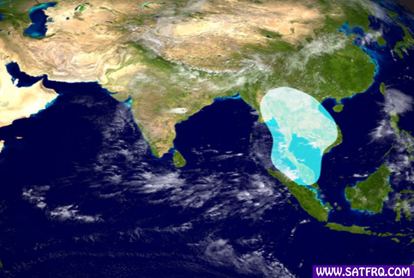 Thaicom 8 Thailand Beam