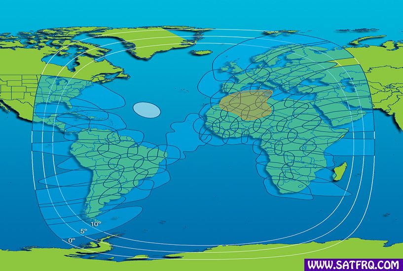 Intelsat 37e KU Band Kapsama Alanı