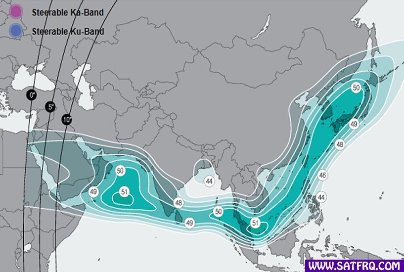 Koreasat 5A Maritime Abdeckung