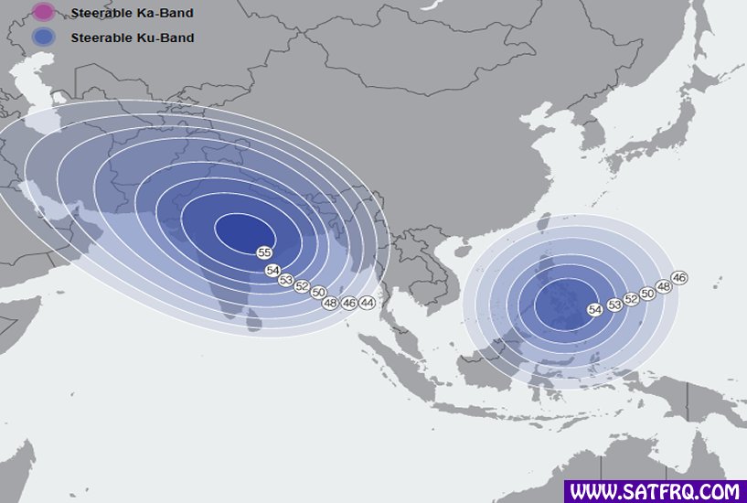 Koreasat 5A Steerable Beam