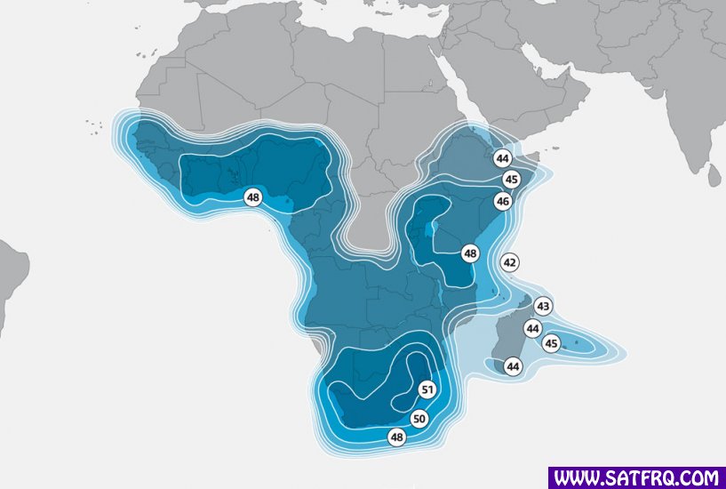 SES 5 Sub Saharan Africa Beam